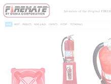 Tablet Screenshot of myfiremate.com